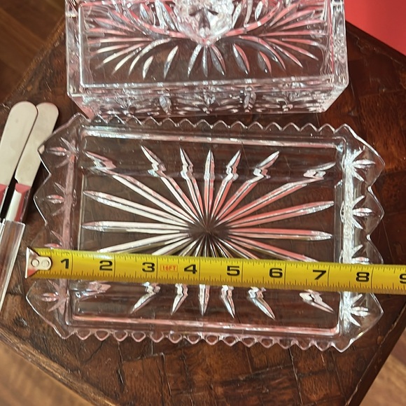 Beautiful butter tray with two matching spreaders - Picture 5 of 12